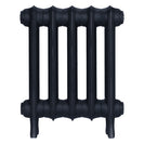 Emmeline III - Pencil Grey Cast Iron Column Radiator H416mm x W363mm 3 Column - Wall Hung
