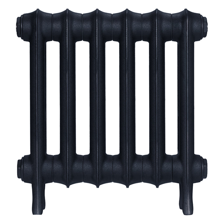 Emmeline III - Pencil Grey Cast Iron Column Radiator H416mm x W429mm 3 Column - Wall Hung