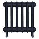 Emmeline III - Pencil Grey Cast Iron Column Radiator H416mm x W429mm 3 Column - Wall Hung
