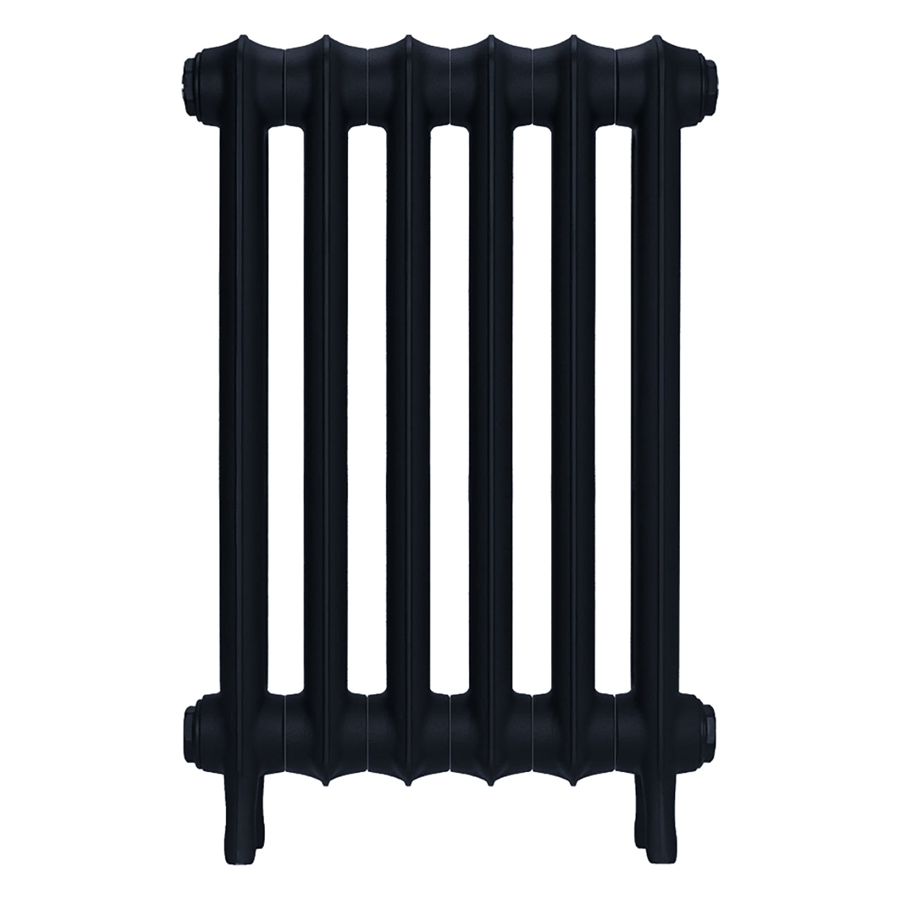 Emmeline III - Pencil Grey Cast Iron Column Radiator H616mm x W429mm 3 Column - Wall Hung