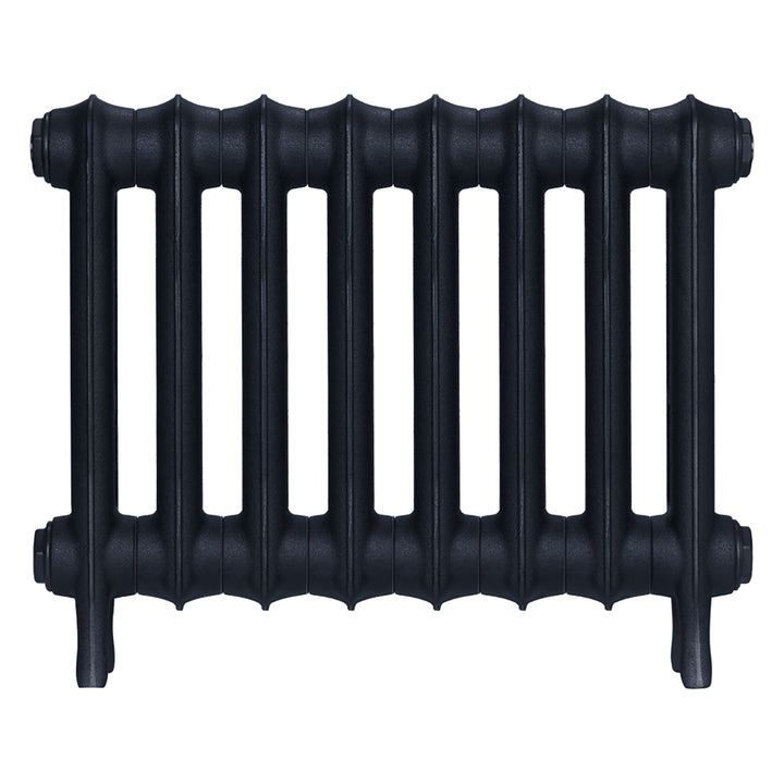 Emmeline III - Pencil Grey Cast Iron Column Radiator H416mm x W562mm 3 Column - Wall Hung