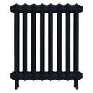 Emmeline III - Pencil Grey Cast Iron Column Radiator H616mm x W562mm 3 Column - Wall Hung