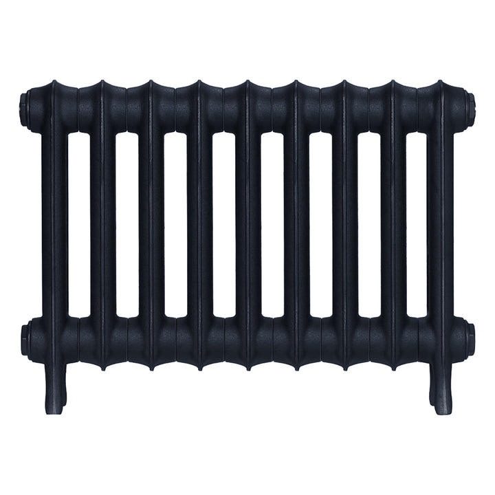 Emmeline III - Pencil Grey Cast Iron Column Radiator H416mm x W629mm 3 Column - Wall Hung