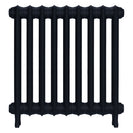 Emmeline III - Pencil Grey Cast Iron Column Radiator H616mm x W629mm 3 Column - Wall Hung