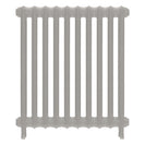 Emmeline I - Pebble Grey Cast Iron Column Radiator H807mm x W695mm 1 Column - Wall Hung