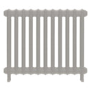 Emmeline I - Pebble Grey Cast Iron Column Radiator H607mm x W762mm 1 Column - Wall Hung