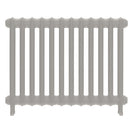 Emmeline I - Pebble Grey Cast Iron Column Radiator H607mm x W828mm 1 Column - Wall Hung