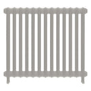 Emmeline I - Pebble Grey Cast Iron Column Radiator H807mm x W895mm 1 Column - Wall Hung