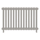 Emmeline I - Pebble Grey Cast Iron Column Radiator H607mm x W961mm 1 Column - Wall Hung