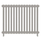 Emmeline I - Pebble Grey Cast Iron Column Radiator H807mm x W961mm 1 Column - Wall Hung
