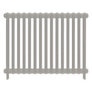 Emmeline I - Pebble Grey Cast Iron Column Radiator H807mm x W1028mm 1 Column - Wall Hung