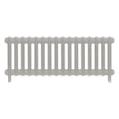 Emmeline I - Pebble Grey Cast Iron Column Radiator H407mm x W1094mm 1 Column - Wall Hung