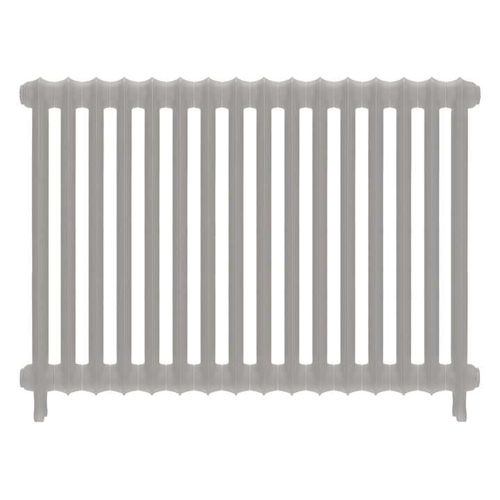 Emmeline I - Pebble Grey Cast Iron Column Radiator H807mm x W1094mm 1 Column - Wall Hung