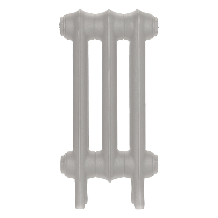 Emmeline I - Pebble Grey Cast Iron Column Radiator H407mm x W230mm 1 Column - Wall Hung