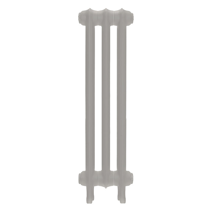 Emmeline I - Pebble Grey Cast Iron Column Radiator H807mm x W230mm 1 Column - Wall Hung