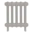 Emmeline I - Pebble Grey Cast Iron Column Radiator H407mm x W363mm 1 Column - Wall Hung