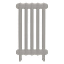 Emmeline I - Pebble Grey Cast Iron Column Radiator H607mm x W363mm 1 Column - Wall Hung