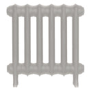 Emmeline I - Pebble Grey Cast Iron Column Radiator H407mm x W429mm 1 Column - Wall Hung