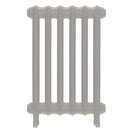 Emmeline I - Pebble Grey Cast Iron Column Radiator H607mm x W429mm 1 Column - Wall Hung