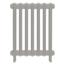 Emmeline I - Pebble Grey Cast Iron Column Radiator H607mm x W496mm 1 Column - Wall Hung