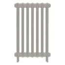 Emmeline I - Pebble Grey Cast Iron Column Radiator H807mm x W496mm 1 Column - Wall Hung