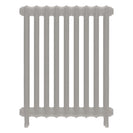 Emmeline I - Pebble Grey Cast Iron Column Radiator H807mm x W629mm 1 Column - Wall Hung