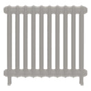 Emmeline II - Pebble Grey Cast Iron Column Radiator H613mm x W695mm 2 Column - Wall Hung