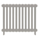 Emmeline II - Pebble Grey Cast Iron Column Radiator H613mm x W762mm 2 Column - Wall Hung