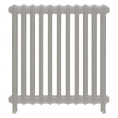 Emmeline II - Pebble Grey Cast Iron Column Radiator H813mm x W762mm 2 Column - Wall Hung