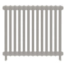 Emmeline II - Pebble Grey Cast Iron Column Radiator H813mm x W895mm 2 Column - Wall Hung