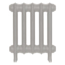 Emmeline II - Pebble Grey Cast Iron Column Radiator H413mm x W363mm 2 Column - Wall Hung