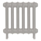 Emmeline II - Pebble Grey Cast Iron Column Radiator H413mm x W429mm 2 Column - Wall Hung