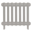 Emmeline II - Pebble Grey Cast Iron Column Radiator H413mm x W496mm 2 Column - Wall Hung