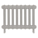 Emmeline II - Pebble Grey Cast Iron Column Radiator H413mm x W562mm 2 Column - Wall Hung
