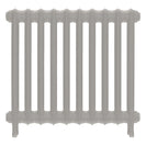 Emmeline III - Pebble Grey Cast Iron Column Radiator H616mm x W695mm 3 Column - Wall Hung