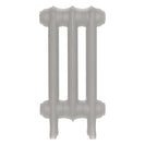 Emmeline III - Pebble Grey Cast Iron Column Radiator H416mm x W230mm 3 Column - Wall Hung