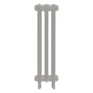 Emmeline III - Pebble Grey Cast Iron Column Radiator H816mm x W230mm 3 Column - Wall Hung
