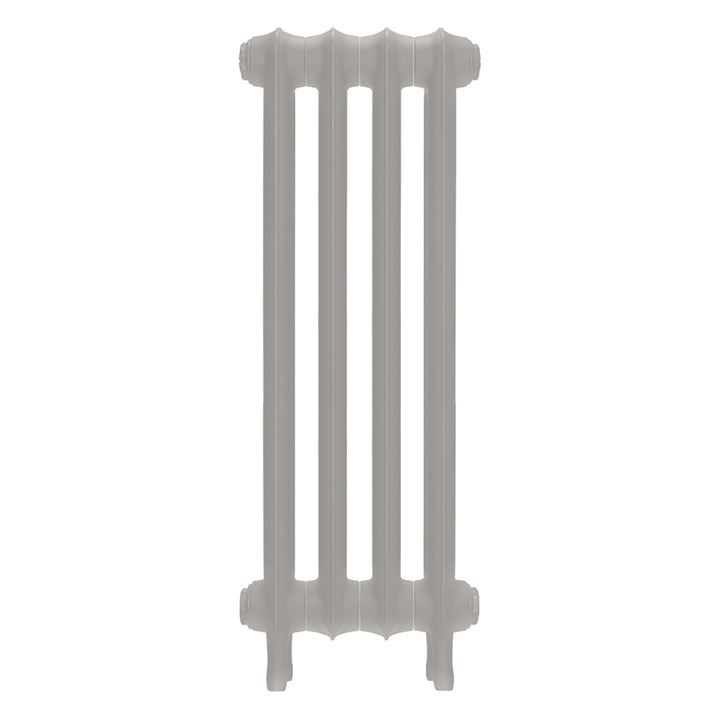 Emmeline III - Pebble Grey Cast Iron Column Radiator H816mm x W296mm 3 Column - Wall Hung