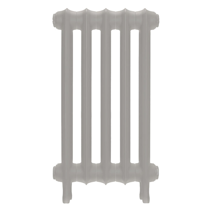 Emmeline III - Pebble Grey Cast Iron Column Radiator H616mm x W363mm 3 Column - Wall Hung