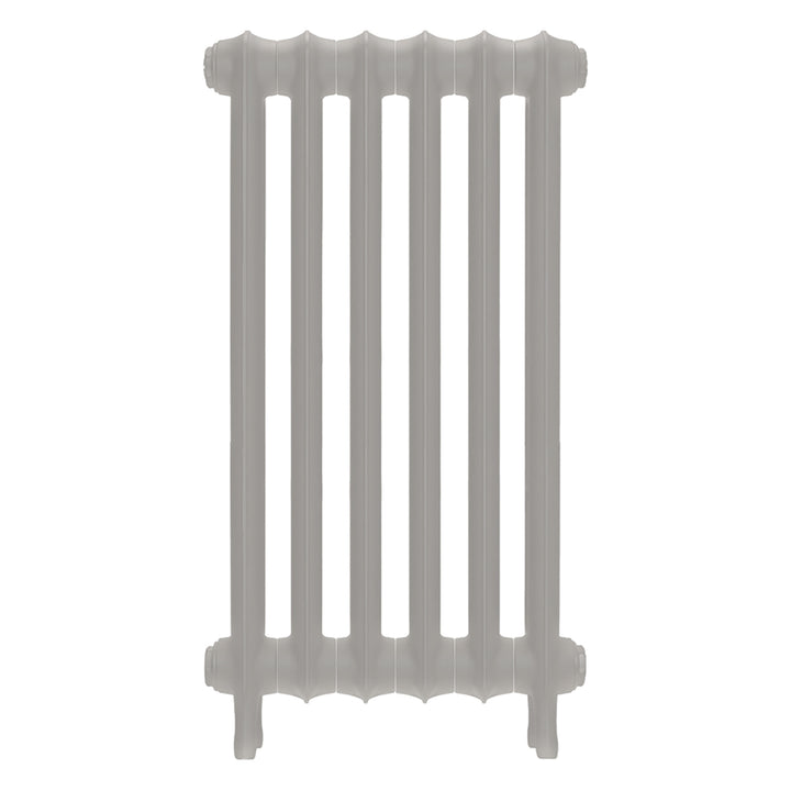Emmeline III - Pebble Grey Cast Iron Column Radiator H816mm x W429mm 3 Column - Wall Hung