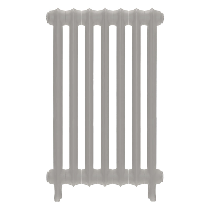 Emmeline III - Pebble Grey Cast Iron Column Radiator H816mm x W496mm 3 Column - Wall Hung