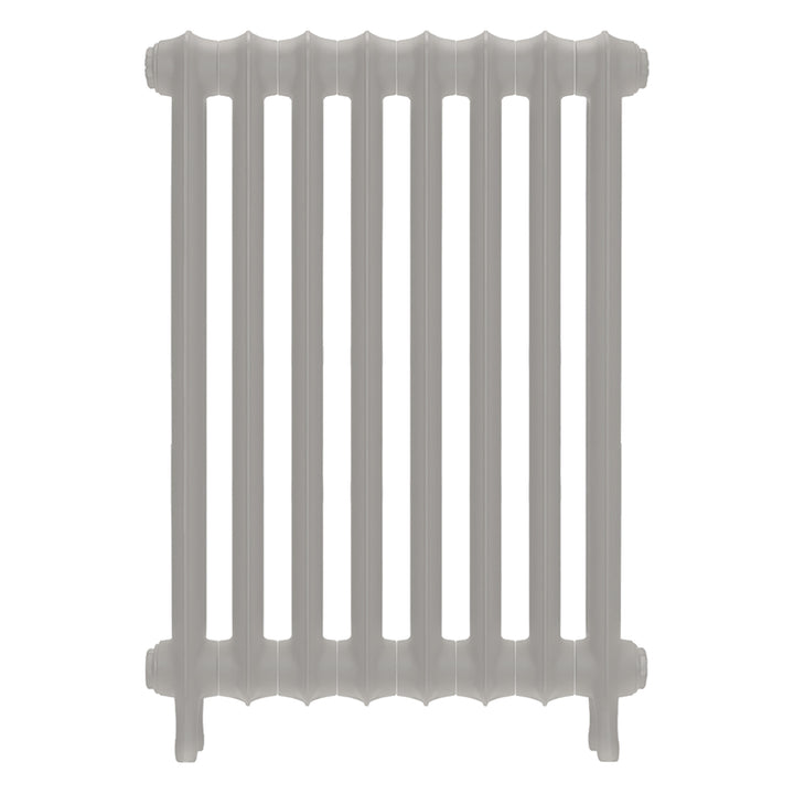 Emmeline III - Pebble Grey Cast Iron Column Radiator H816mm x W562mm 3 Column - Wall Hung