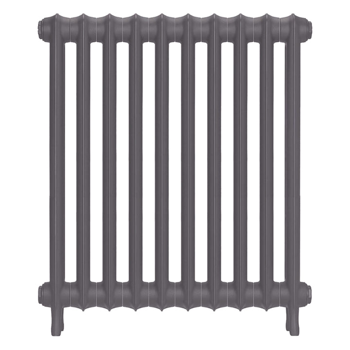 Emmeline I - Quartz Grey Cast Iron Column Radiator H807mm x W695mm 1 Column - Wall Hung