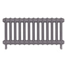 Emmeline I - Quartz Grey Cast Iron Column Radiator H407mm x W895mm 1 Column - Wall Hung