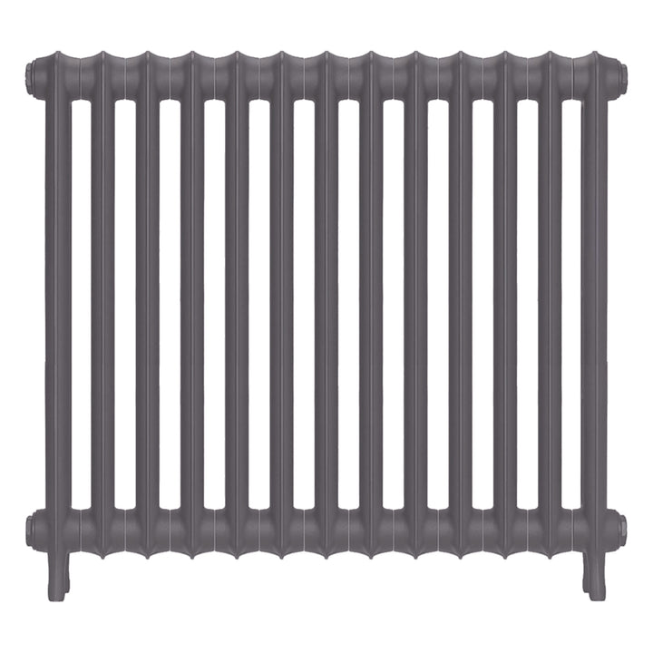 Emmeline I - Quartz Grey Cast Iron Column Radiator H807mm x W895mm 1 Column - Wall Hung