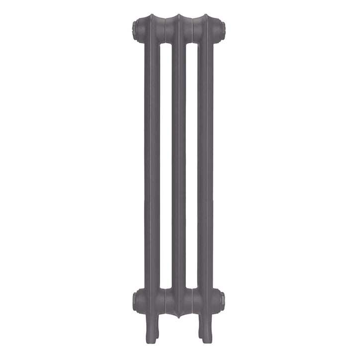 Emmeline I - Quartz Grey Cast Iron Column Radiator H807mm x W230mm 1 Column - Wall Hung