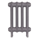 Emmeline I - Quartz Grey Cast Iron Column Radiator H407mm x W296mm 1 Column - Wall Hung