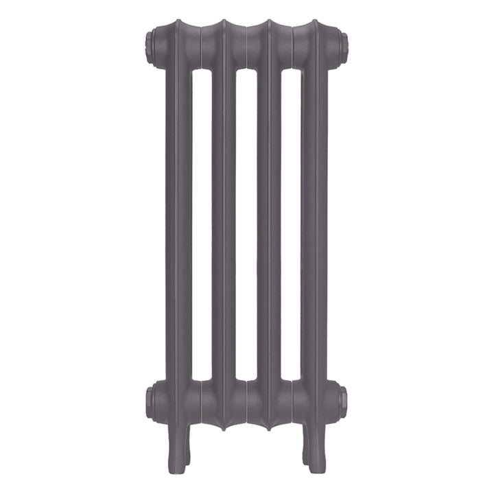 Emmeline I - Quartz Grey Cast Iron Column Radiator H607mm x W296mm 1 Column - Wall Hung