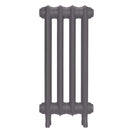 Emmeline I - Quartz Grey Cast Iron Column Radiator H607mm x W296mm 1 Column - Wall Hung