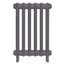Emmeline I - Quartz Grey Cast Iron Column Radiator H607mm x W429mm 1 Column - Wall Hung